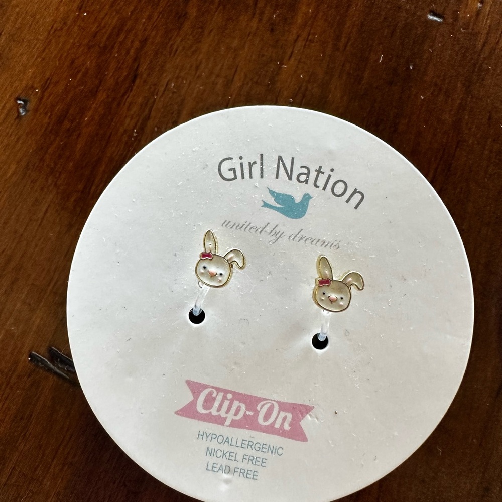 Girl Nation Kids Clip-On Earrings Set - Multicolor - Picture 3 of 9